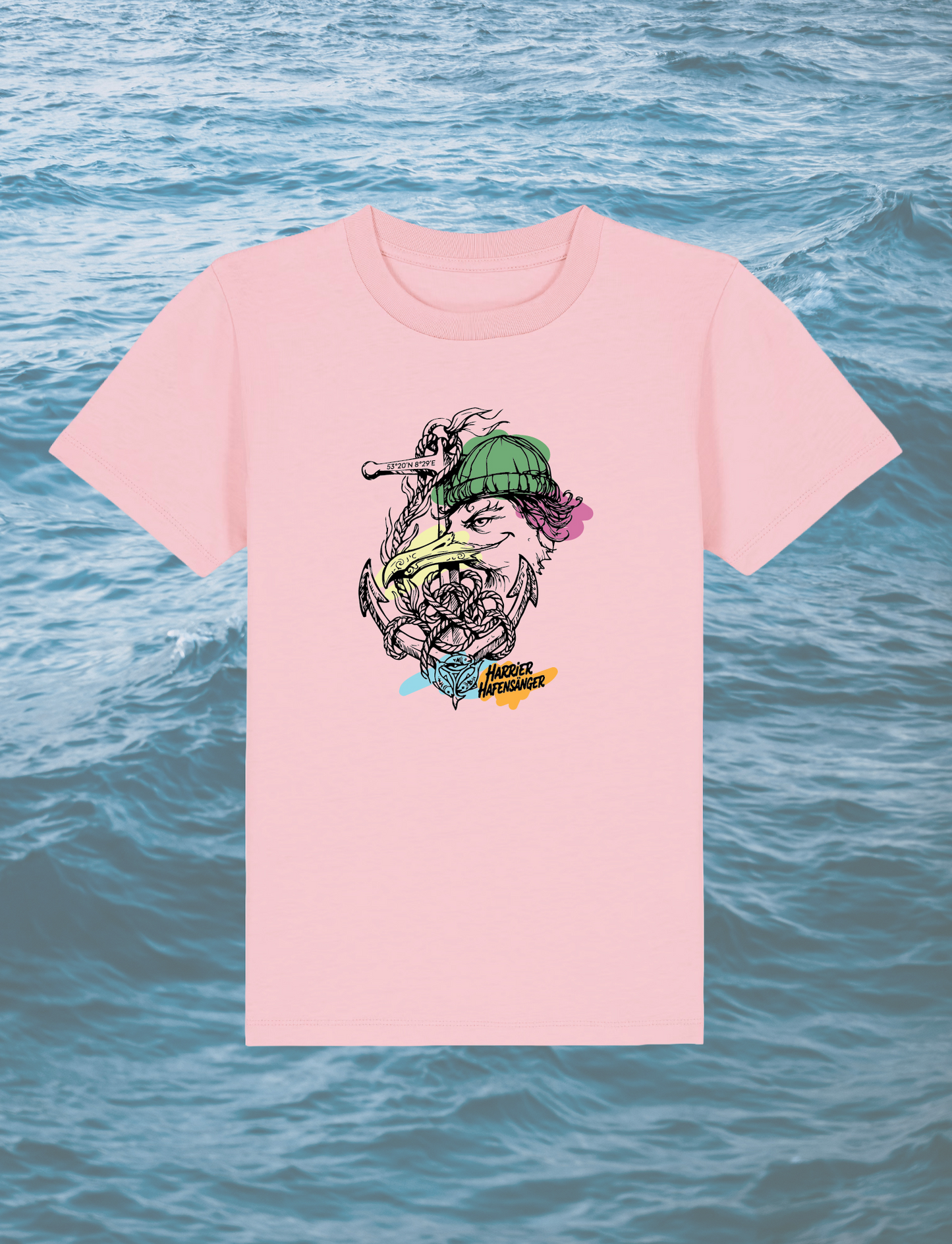 Kids-Shirt "Hafenmöwe" - Crew only