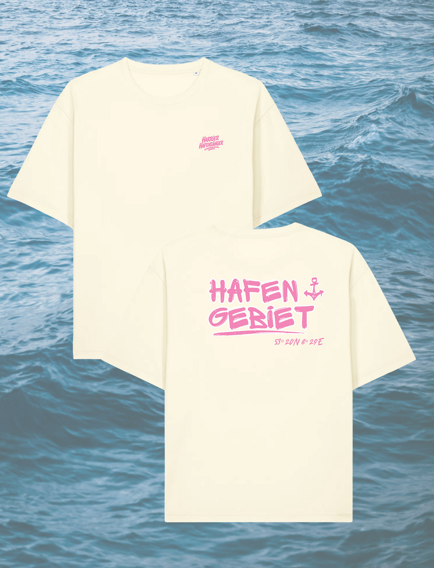 Oversize-Shirt "HAFENGEBIET"