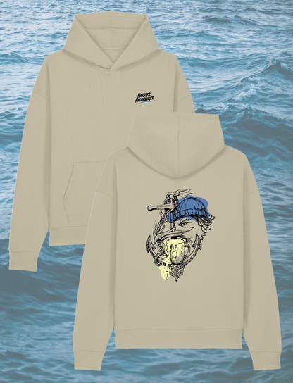 Oversize-Hoodie "Hafenmöwe"
