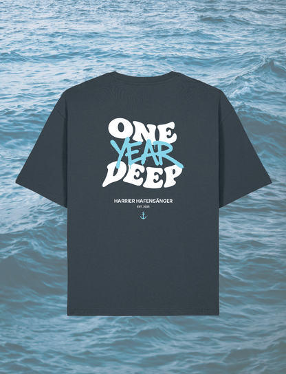 Oversize-Shirt "ONE YEAR DEEP" - LIMITIERT! -