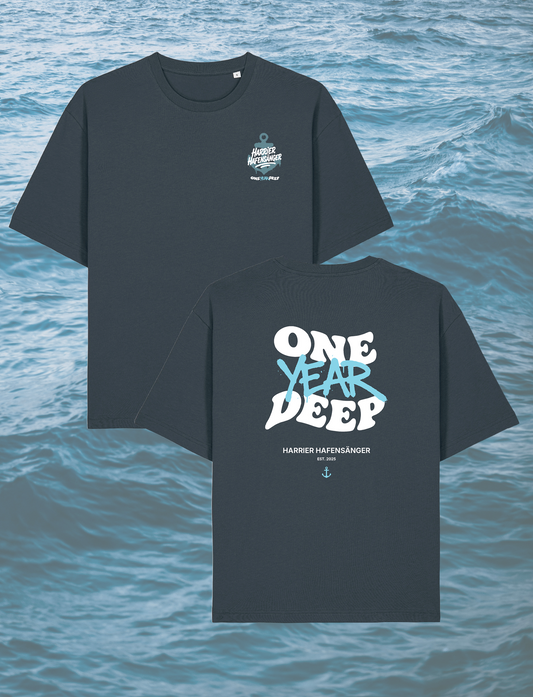 Oversize-Shirt "ONE YEAR DEEP" - LIMITIERT! -